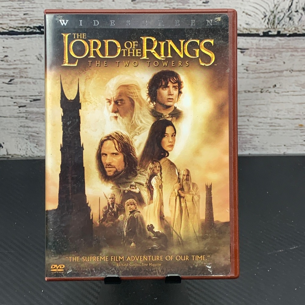 Lord of the Rings The Two Towers [2003 Widescreen DVD]‎ Film Adventure